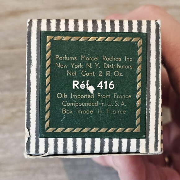 Moustache After-Shave Lotion 413 Marcel Rochas Paris 2 oz France 95% Full - Picture 11 of 11